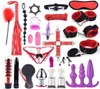 7pcs10pcs25pcs Zestaw Sex Toys for Woman BDSM BONAGE SEX STEX Cuthuffs Whip Metal Butt Cluc z wibratorem seksowna gra dla dorosłych Y2007276606