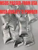 USA Stock MSDS 40 sacs Composite Ti Powder 200gbag Titanium Metal Powder for Cold Spark Fountain Sparkular Machine Consommables PO7185464