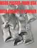 الولايات المتحدة الأمريكية MSDS 40 أكياس مركب TI Powder 200GBAG Titanium Metal Powder for Park Spark Fountain Machine Constructions PO7185464