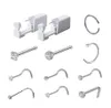 Unidade de piercing estéril e estéril preenchida para geme prudos de piercing piercer machine kit de machine kit de machine breol jóias corpora