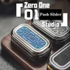 Decompression Toy Zero One 01EDC Magnetic Push Slider Fidget Mackie CP3 Anti Stress For Adults Office Desk Toys 240413
