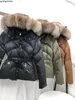 ARM BADGE DRAMEN DOWN JAAD ONDERVOER Casual puffer jas Designer Down Jackets vrouwen mode warme jas maat 1--4 djir