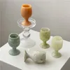 Держатели свечей нефрита для свадебного украшения Nordic Table Centerpieces Candlestick Holder