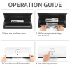 Машина Portable Compact Compact Simple Operations Vacuum Sealer Sealer Machine для домашнего сохранения пищевых продуктов белый ABS Kitchen Tools