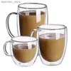 نظارات النبيذ 1-6pcs 80-450 مل مقاومة للحرارة شاي شاي لاس بيرة القهوة المصنوعة يدويًا