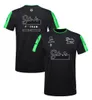 2024 Nuova F1 Racing Suit Stake Sauber Team T-shirt T-shirt T-shirt Polo Shirt's Racing tuge da uomo