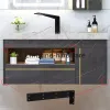 7 Sizes Triangle Folding Angle Bracket Heavy Support Adjustable Wall Mounted Bench Table Shelf Bracket Furniture Hardware