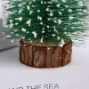 Mini Christmas Tree Table top Navidad Xmas Decorations for Home Small Christmas Tree Mall Raam Desktop Diy Nieuwjaar Decor Gift