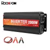 RDDSPON Pure Sine Wave Car Inverter 1000W 1600W 2000W Power Solar Inverter DC 12V 24V48V To AC 220V 50Hz 60Hz Voltage Converters