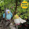 Burschengar Cockatiel Papagei Anime niedliche Plushie Blocker Bird Plüschspielzeug lebensee Tiere Simulation Stoffed Doll Kid 240401