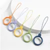 Ligne de bracelet mignonne en silicone liquide mignon pour clés STRATS DE RONNEMENTS POUR LES LIENCES KEYCORD Ring