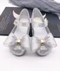 Mini Summer Baby Girl Sandals Bowtie Shoes PVC Leather Small Kids Sandals Princess Girls Shoe Y2001032649639