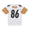 Сшитые футбольные майки 86 Hines Ward 2005 Mesh Legacy Legacy в отставке ретро-классика Jersey Men Women Youth S-6xl