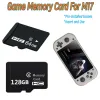 Acessórios 64 GB de 128 GB Card para M17 Console de jogo portátil TF Memory Card com 30000 jogos gratuitos Reparação de reparo