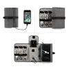 Sacs de voyage de voyage, accessoires électroniques Cable Rollup Pouche de stockage de stockage portable pour charges pour chargeur Cordeaux SD Cartes