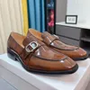 Orijinal İngiliz One Foot Pedal Loafers, High-End tabanlar, Moda İş Gündelik Deri Ayakkabı Erkekler İçin