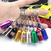 NOS Turbo Botella de nitrógeno Metal Cadena de llave del anillo Key Sporter Keychain Joyería para mujeres Menicias Mini Keyring8661816