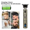 Clippers Rechargeable Nouveaux cheveux Clipper mande Trimmer pour hommes USB Machine de coupe de cheveux électriques Barber Barber Barbe Trimmer