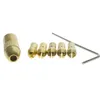 7st Set Small Electric Drill Bits Collets 0 5-3 0mm Mini Twist Drill Chuck Kit Tillbehör 2 0mm hål
