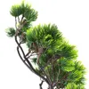 Fleurs décoratives nuonuowell 3xartificial Pine Spray d'hiver Christmas Thénage vert Branche DIY TRUNT TRUNT EVERGREEN PICH