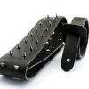 Hanger 2023 New Metal Spike Studded Adjustable Heavy Duty Leather Guitar Strap Cool Style Accessories Guitar Strap