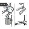 Makers Manual Stainless Steel Fries Squeezer 30CM Super Long Fries Making Machinery Noodle Machines Mashed Potato Machine
