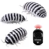 الأشعة تحت الحمراء RC Animal Toys Simulation Pillbug Electric Robot Bug Halloween Halloween Prank Ensects Kids 240408