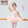 Stage Draag Ballet Rok Girls Pettiskirt Children's Professional Dance Desse Little Swan Performance Princess