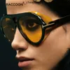 TF Sunglasses Vintage Pilot Women Fashion Luxury Brand Designer Neughman Sun Glasses Men Classic Heloly Shande Cool Shield 230714