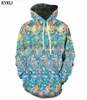 3D Hoodies Anime Sweatshirts Männer Psychedelic Kapuze Casual Funny 3D Printed Ocean Sweatshirt Printed Fish Hoodie Print H09091450755