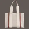 Designer Tote Straw Linen Beach Fashion Large Shopping Designer Handväska Högkvalitativ kvinnors axelväska Simple Summer XB158