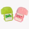 Frog Rings Cute Green Velvet Box Jewelry Display Case Holder Boxes Wedding Jewelry Organizer Engagement Ring Case