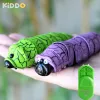 Infrared Remote Control Insect Caterpillar Worm Mock Fake RC Toy Animal Trick Novelty Jokes Prank Kids Adult Random Color Gifts