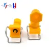 3/4" 1" 25mm/32mm Vacuum Box Shower Nozzle, Plastic Clip Eyelet Spray Nozzle, Clamp Water Pipe, Clean Wash, Corner Hollow Cone