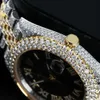 Luxury dall'aspetto completamente guardato per uomo donna top artigianato un unico e costoso Mosang Diamond 1 1 5A orologi per hip hop industriale lussuoso 7868