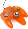 Gamepads 2 pacote clássico n64 controlador retro n64 gamepad gamepad joystick para n64 console video video systemplug play