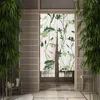 Curtain Japanese-style Door Half-split Hanging Kitchen Bedroom Cafe Privacy Partition Opaque Customized Pattern Size