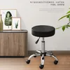 Modern Message Saddle Chair With Footrest&Swivel Adjustable Leather Chair Medical Spa Drafting Stool with Back For Home/Office