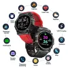 Zegarki Smart Watch Mężczyźni Kobiety Dotknij ekran sportowy Bracelets Bracelets Wristwatch Waterproof Bluetooth dla Androida iOS FD68S Smartwatch Mężczyźni