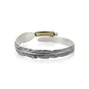 S999 Bracelet Feather Trend's Retro Foot Foot Silver Personalité Bracelet masculin simple 240409