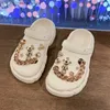 Sneakers Pantuflas Childrens Summer Slide Nieuwe Diy Decoration Boys Slide Platform Girls Slide Casual Beach Shoes Childrens Shoe Designer Shoes Q240412