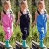 Toddler Rain Jugits Foot Proof Vêtements à vent les enfants pour garçons extérieurs Filles chaudes étanches