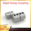 D40L50 Couple rigide Vis en aluminium Couplage 3D IMPRIMER ACCESSOIRE ACCESSOIR