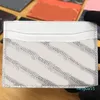 Wallet Card Designer -Karte Luxus Geldbeutel Mini Brieftasche Luxurys Frauen Brieftaschen Schlüssel Pocket Innenschlitz Top -Qualität mit echtem Lederkartenpaket