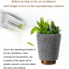 Humidifiers Ultrasonic Essential Oil Aroma Diffuser Plant Air Humidifier Aromatherapy Humidifier Waterless Auto Off for Home Office Car