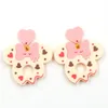 Dangle Earrings 1pair Top Fashion CN Drop Mouse Doughnut TRENDY Valentine Gift Acrylic Jewelry For Women