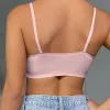 Bras Bra sans fil pour femmes sous-vêtements minces beaux dossiers push up up Breathable Sports sans sous-vêtements confortables