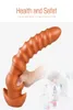 Massaggio grande tappo anale lungo perline massager ano masturbatore silicone morbido di dildo clit clit clit clit clit sesso erotico per adulti 3322544