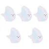 Einweg -Geschirr 40 PCs Halloween Ghost Teller Party Dekorationspapier