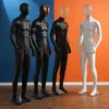 Матовый черный манекен магазин одежды для тела мускулисты
